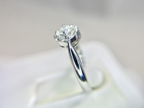 14k White Gold Natural Marquise Princess Cut Round Diamond Cluster Ring