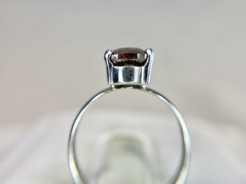 14k White Gold Orange Brown Color Pear Shape Diamond Solitaire Engagement Ring