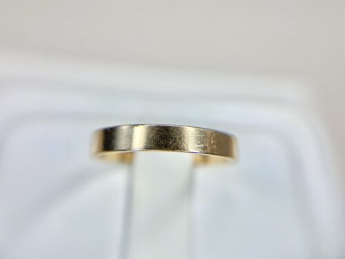 Vintage Antique Soviet 14k Rose Gold Classic Wedding Band Ring