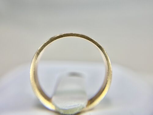 Vintage Antique Soviet 14k Rose Gold Classic Wedding Band Ring